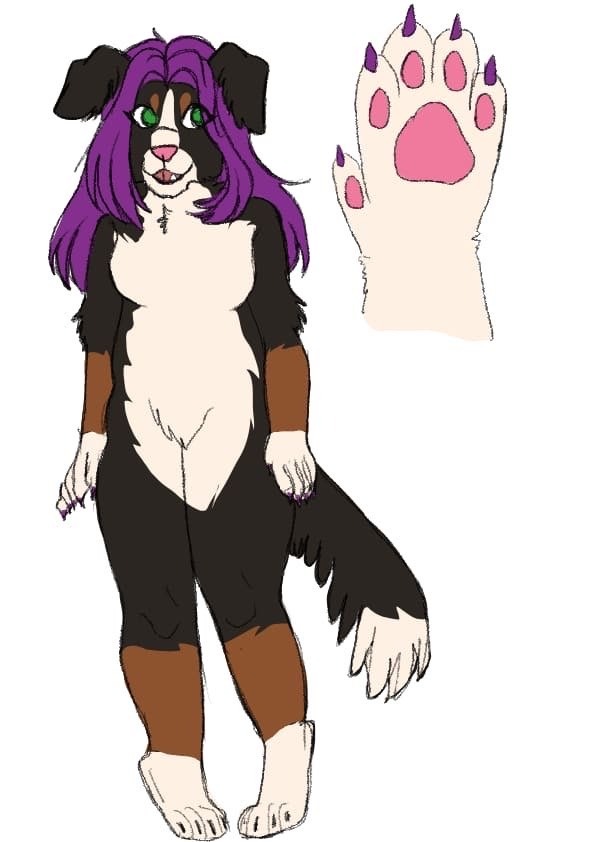 Fiadh Naked Character Reference